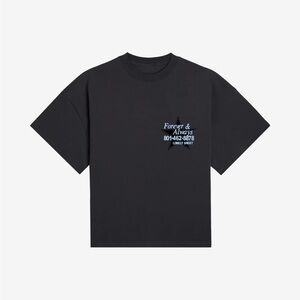 *SOLD* NWT Lonely Ghost Forever and Always Boxy Tee